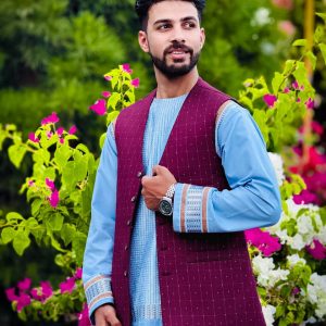 Embroidered Afghan Waistcoat